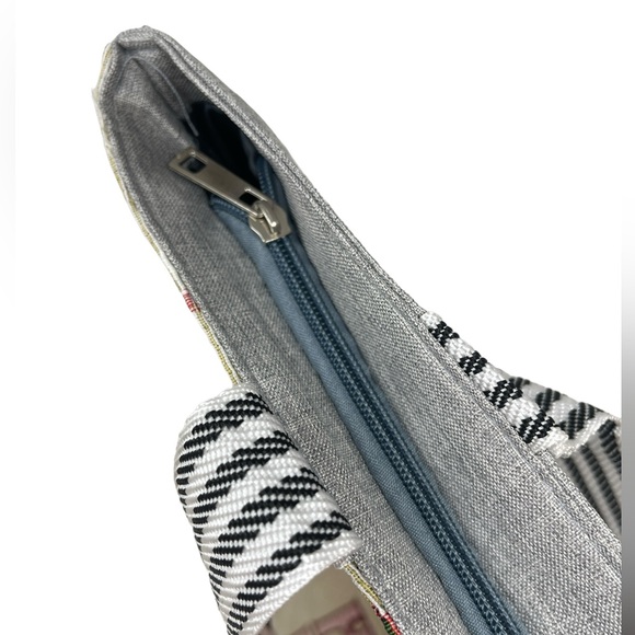 Hello Kitty Large Tote Bag Strawberry Heart Teddy Bear New - Picture 6 of 7